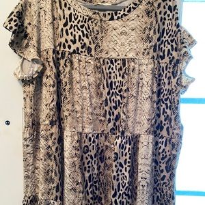 Shop Impressions snake skin dress